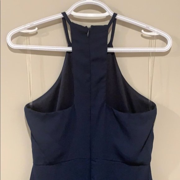 Lulu’s Navy Blue Evening Gown - Women’s Size Small - Picture 6 of 9